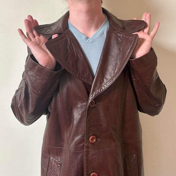 Vintage Leather Jacket - Picture 7 of 8